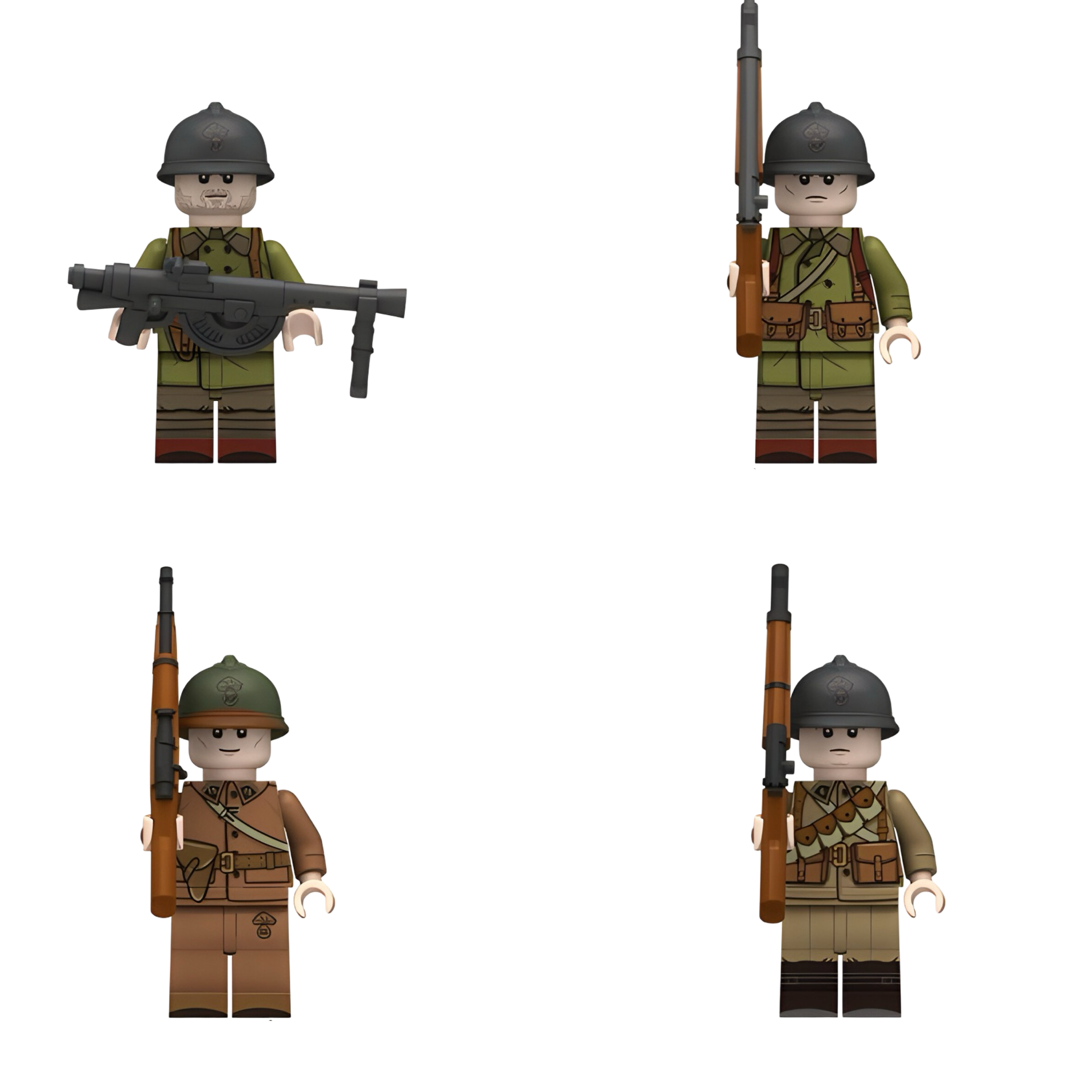 World War 2 French Soldiers