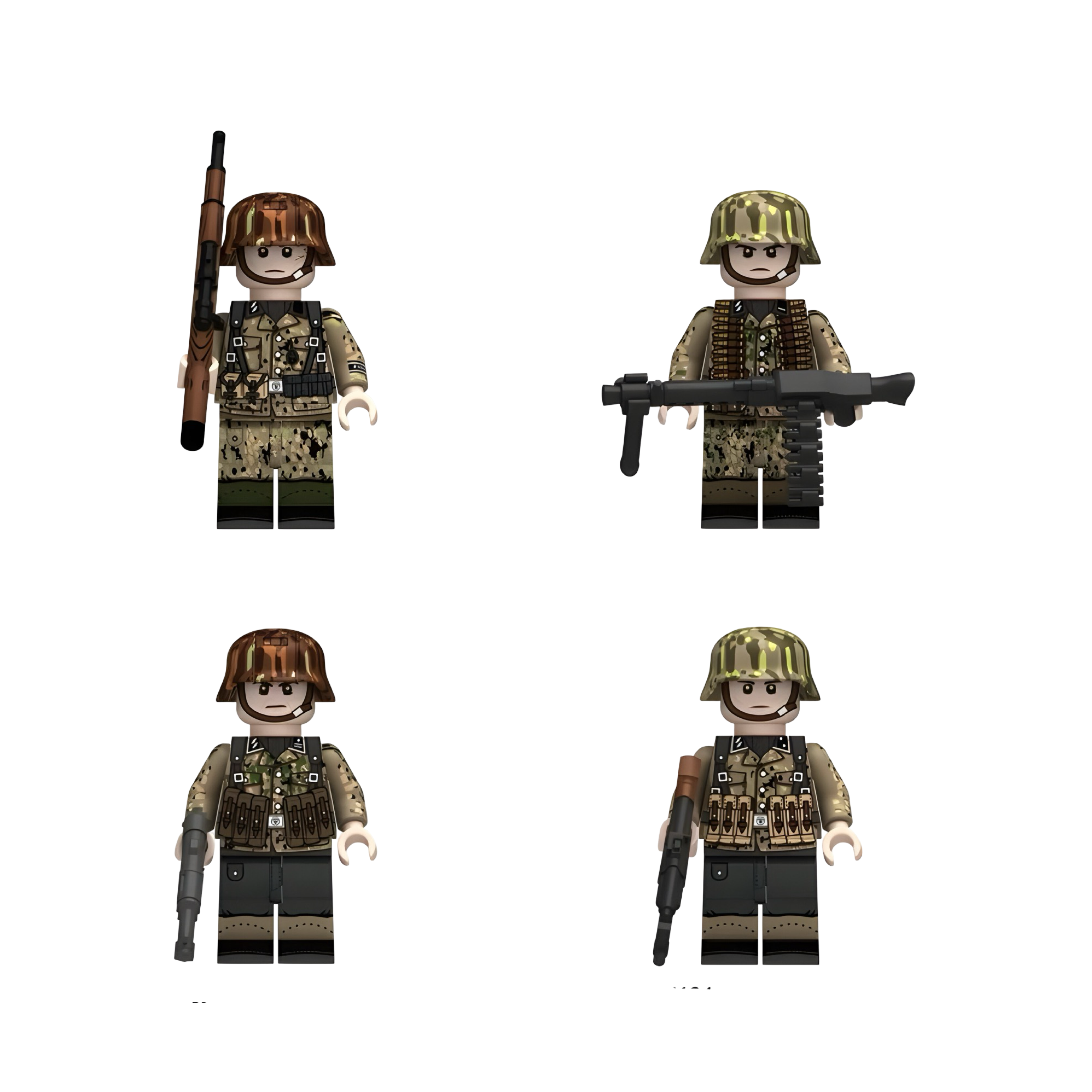 World War 2 German Infantry Camouflage