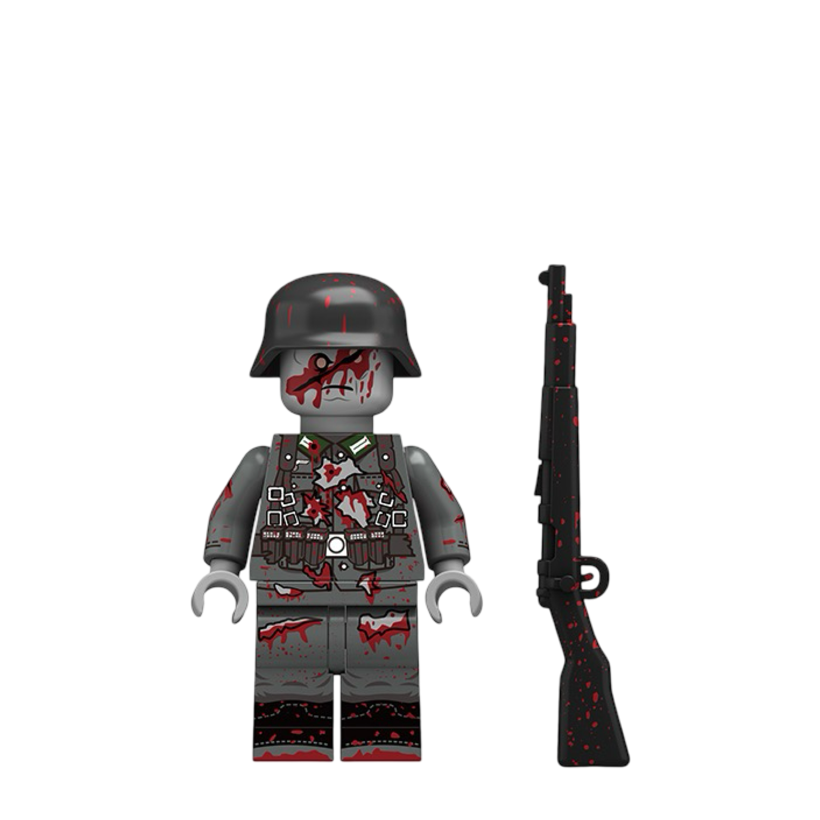 Brick Minifigures Zombies