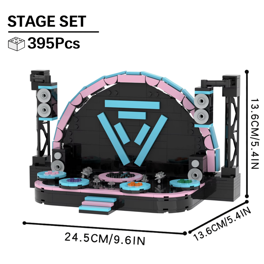 Freddys Security Breach Rockstar Stage Set