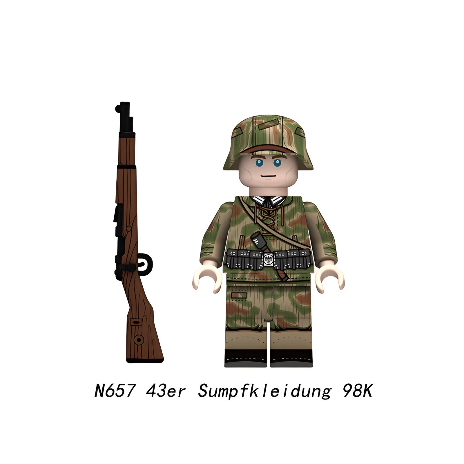 World War 2 German 43er Sumpfkleidung Infantry