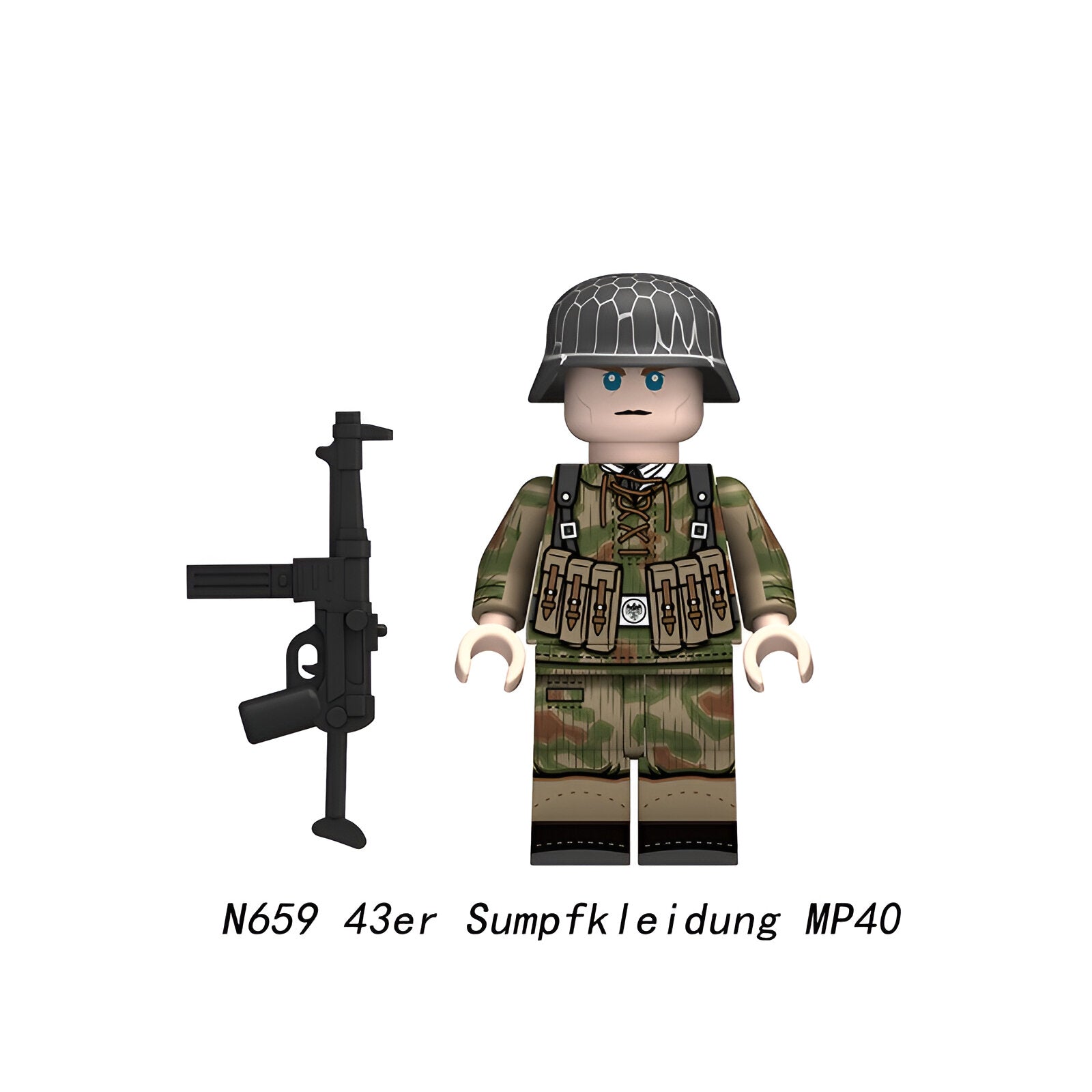 World War 2 German 43er Sumpfkleidung Infantry