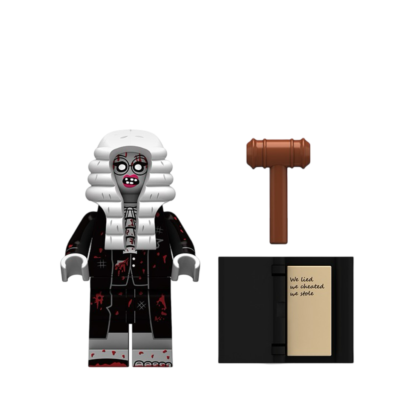 Brick Minifigures Zombies