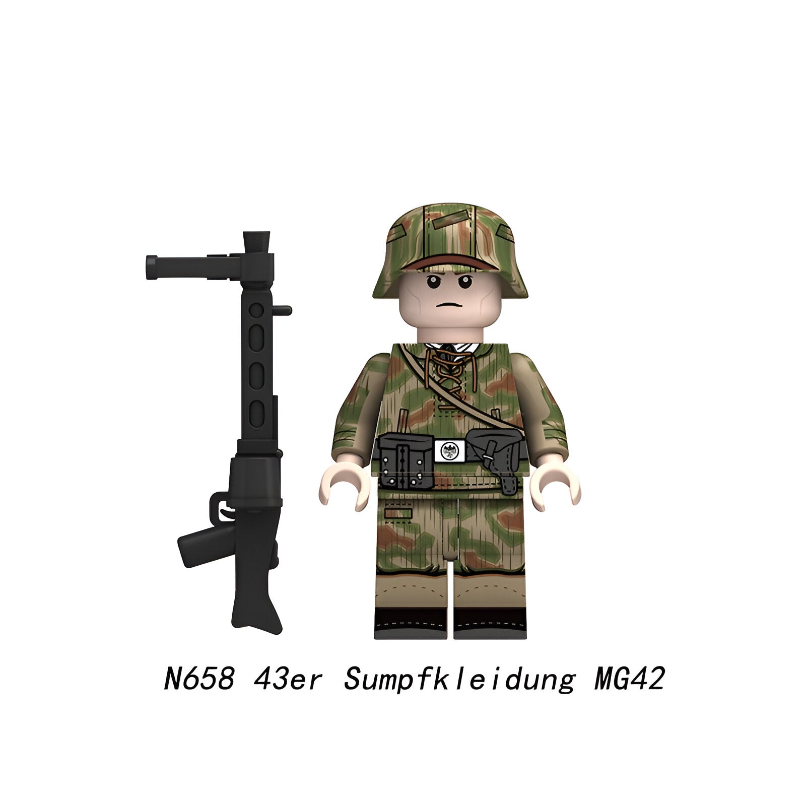 World War 2 German 43er Sumpfkleidung Infantry