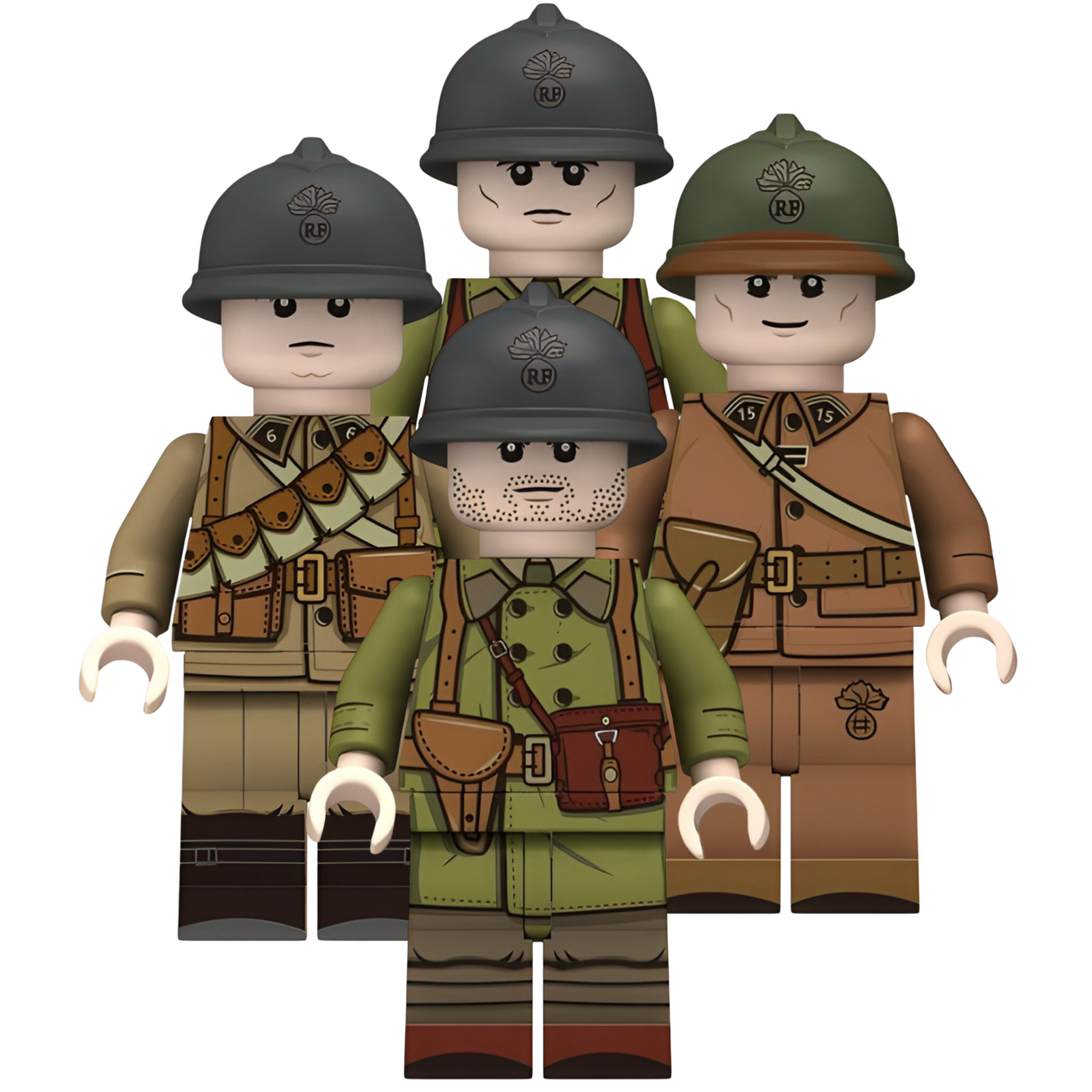 World War 2 French Soldiers